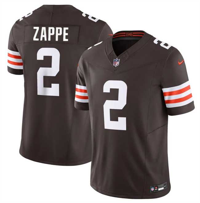 Men & Women & Youth Cleveland Browns #2 Bailey Zappe Brown 2024 F.U.S.E. Vapor Limited Stitched Jersey->chicago bears->NFL Jersey
